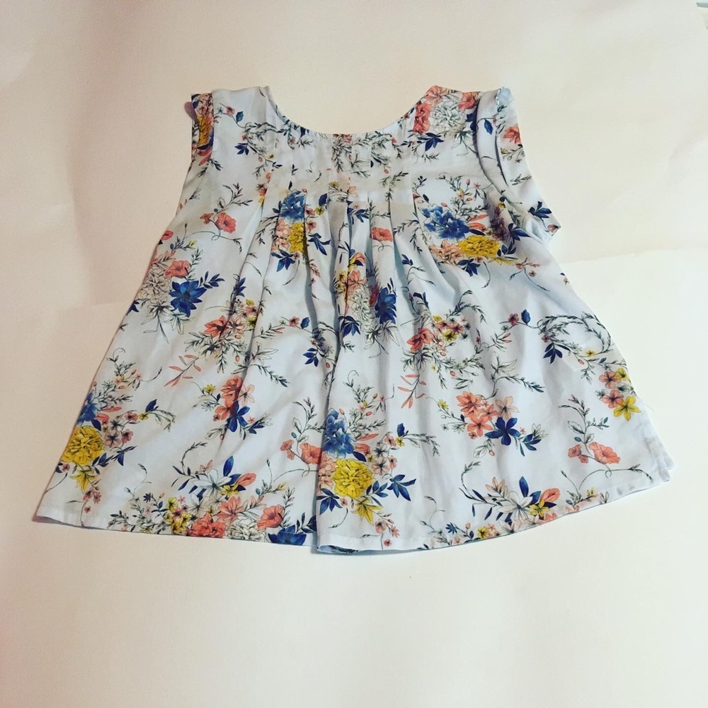 Merona Floral Print Sleeveless Top